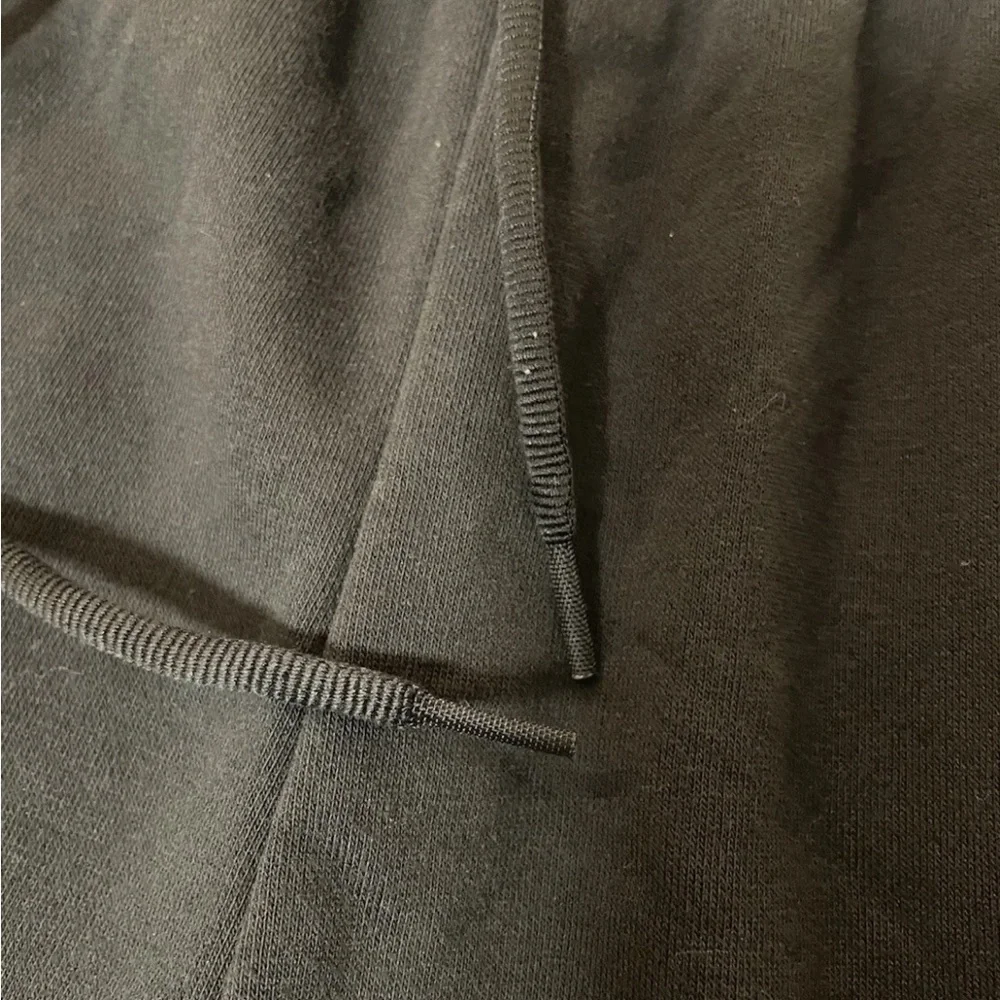 Adidas Men’s Black Tapered Leg Regular Fit XXL Elastic Waist Sweatpants Y2K EUC
